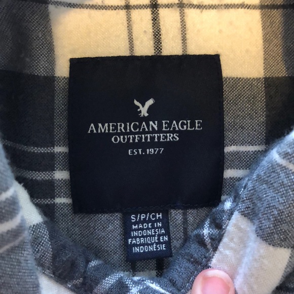 Flowy Plaid Shirt - Picture 2 of 4